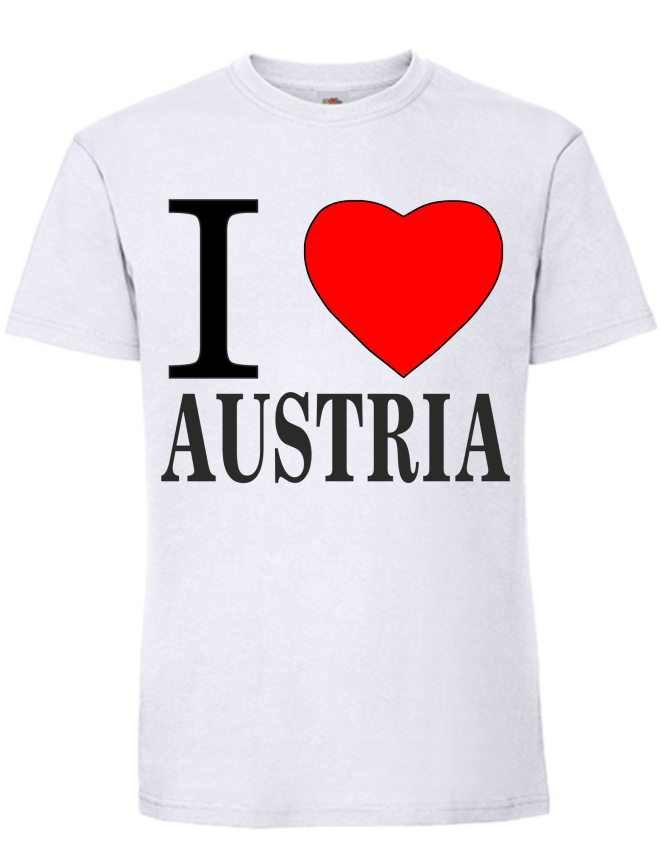 T-Shirt - I-Love Austria